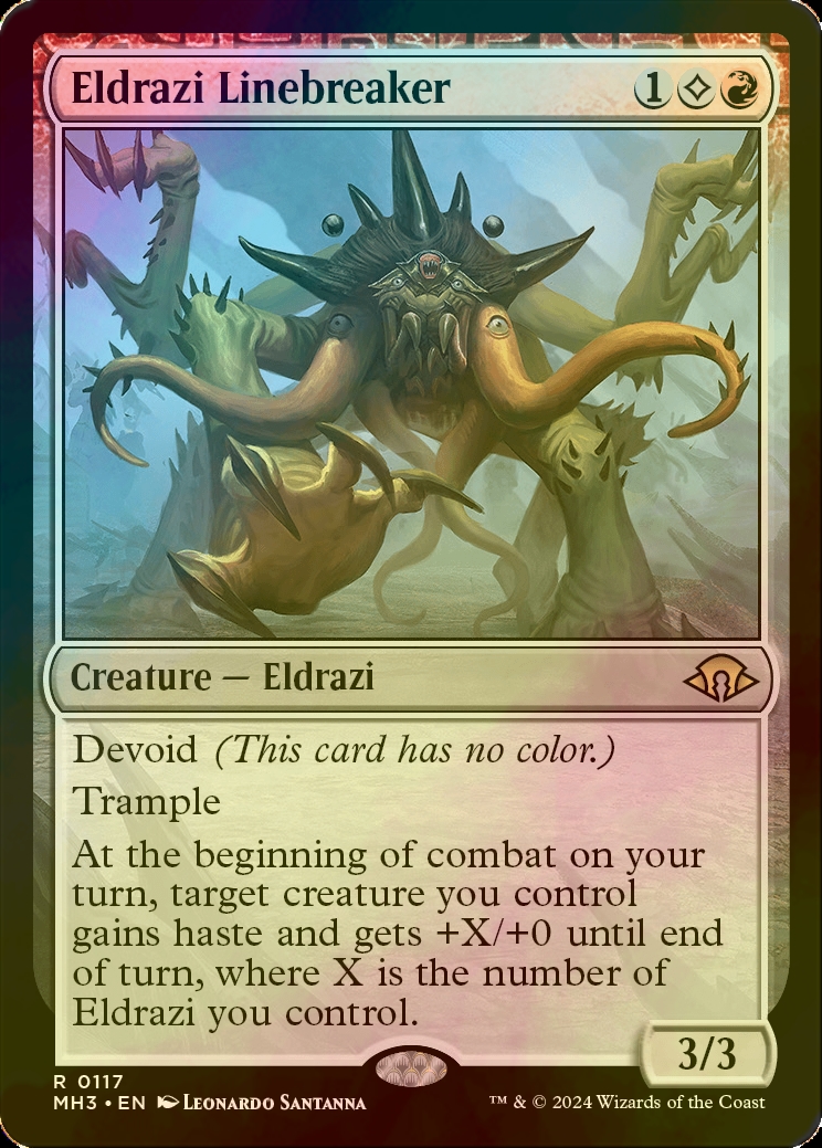MTG MH3 エルドラージの合流点 英語リップルfoil 四枚セット モダン