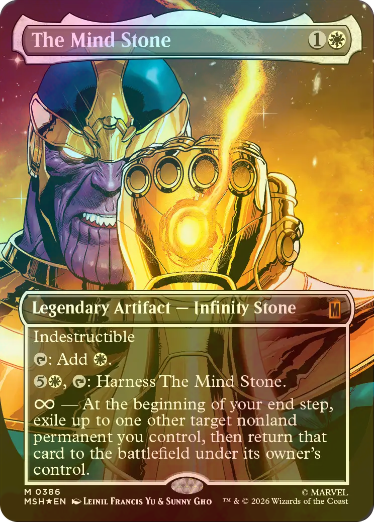 FOIL] マインド・ストーン/The Mind Stone No.386 (全面アート版