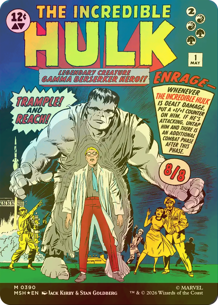 foil ブルース・バナー FOIL] ブルース・バナー/Bruce Banner No.390 (全面アート版) 【英語版
