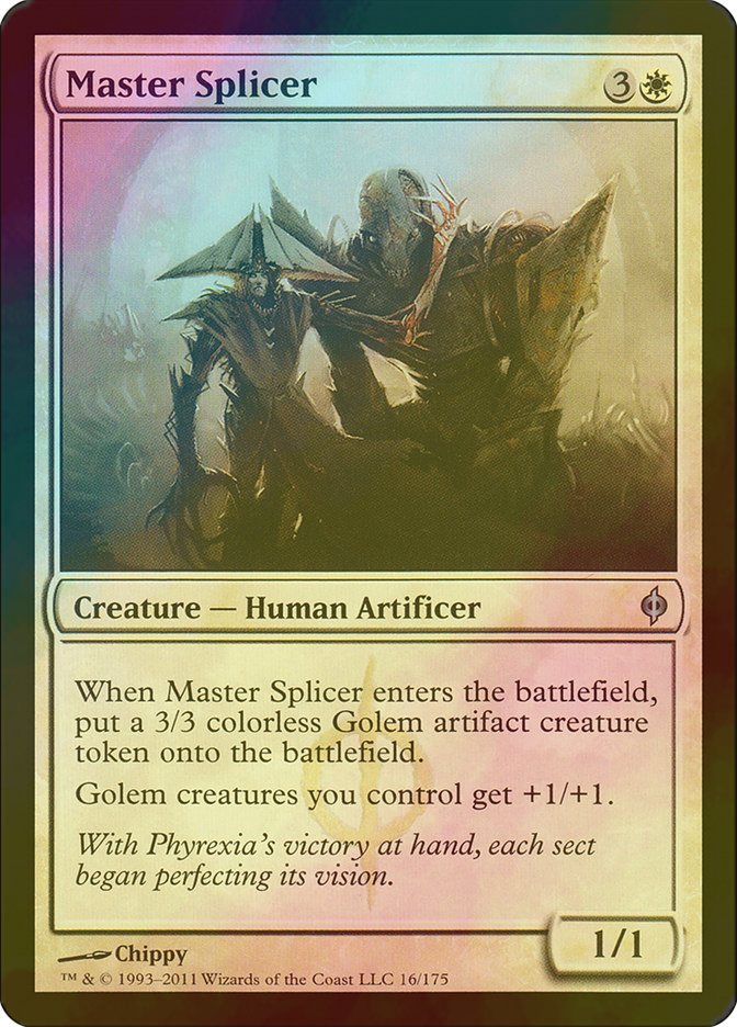 FOIL] 練達の接合者/Master Splicer 【英語版】 [NPH-白U