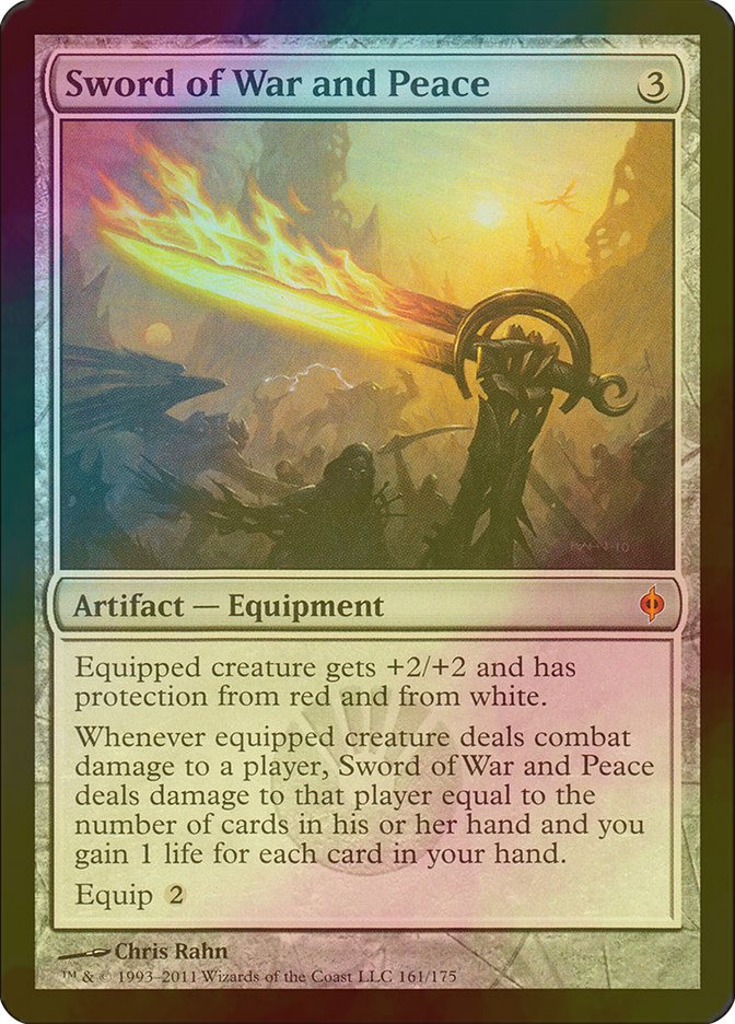 MTG 戦争と平和の剣 NPH Foil 英語版 FOIL] 戦争と平和の剣/Sword of War and Peace 【英語版】 [NPH
