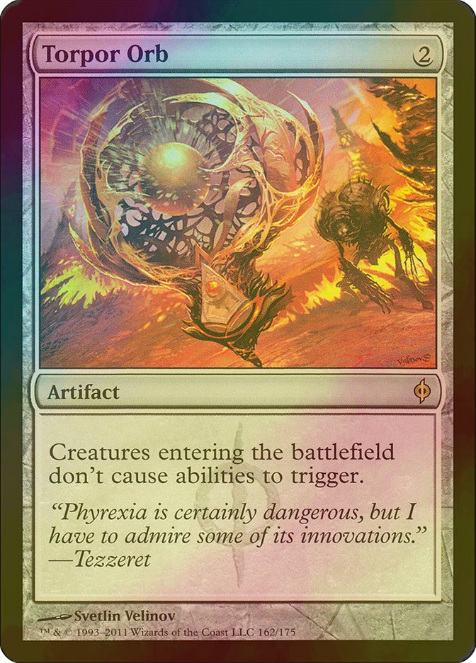 FOIL] 倦怠の宝珠/Torpor Orb 【英語版】 [NPH-灰R] - シングルスター