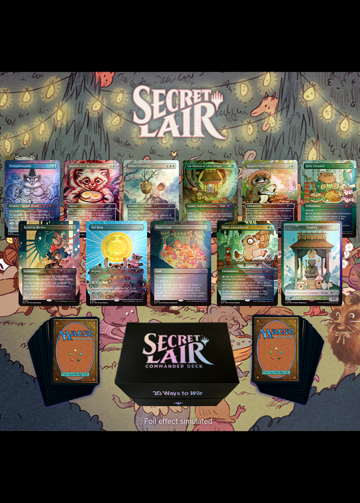 SECRET LAIR COMMANDER 20 WAYS TO WIN - シングルスター