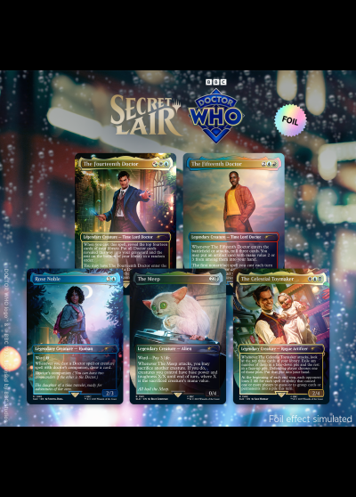 Secret Lair x Doctor Who: Regeneration (プレミアム板) - シングルスター