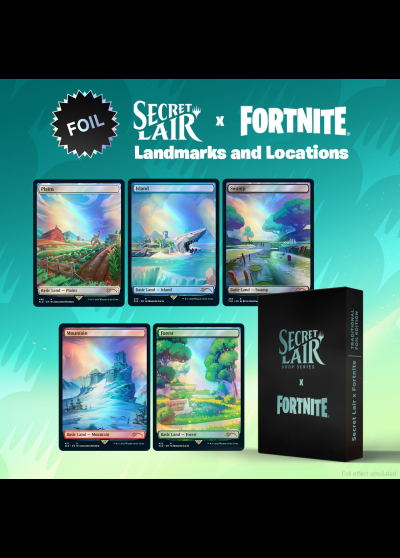 マジック：ザ・ギャザリング FORTNITE: Landmarks and Locations Foil Secret Lair x FORTNITE: Landmarks and Locations (プレミアム版