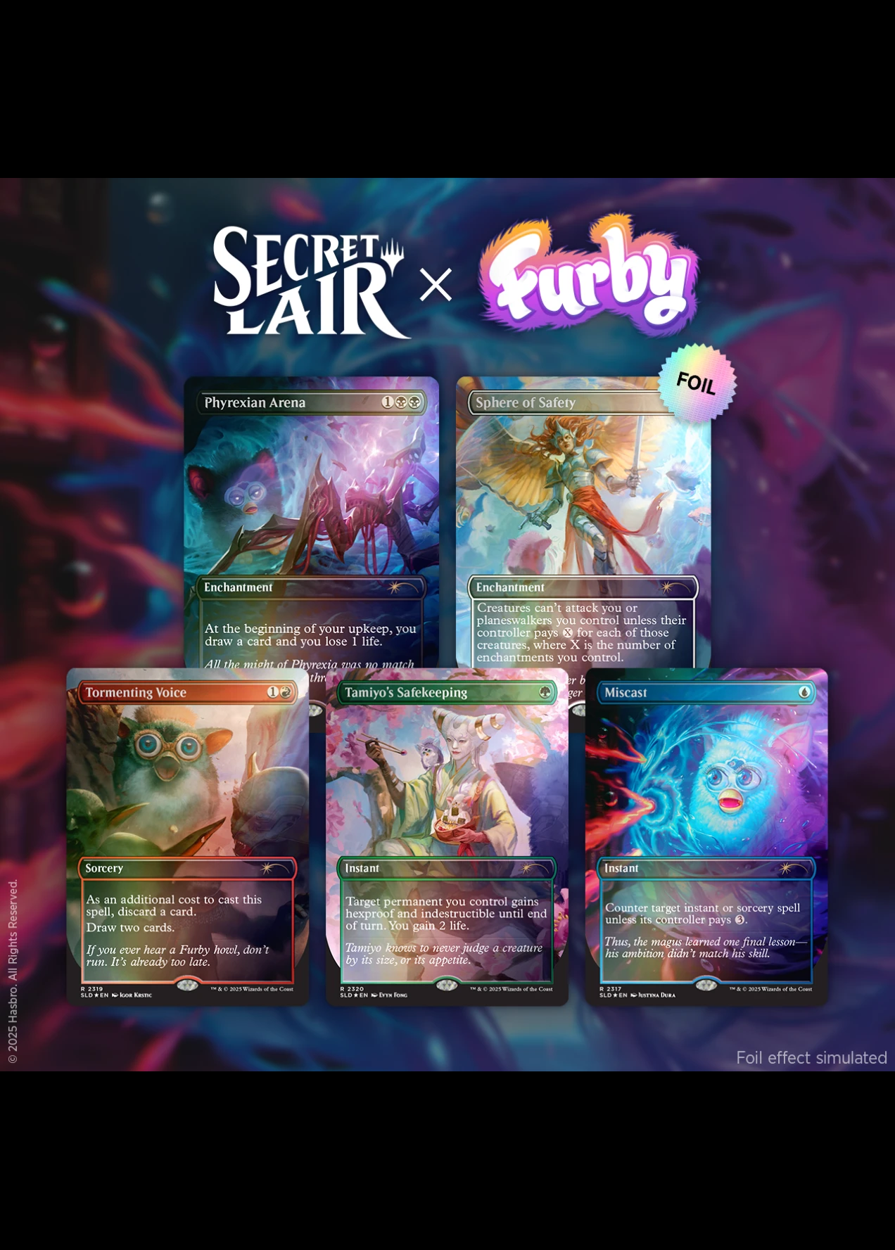 Furby | THE GATHERING RAINBOW FOIL EDITION - シングルスター