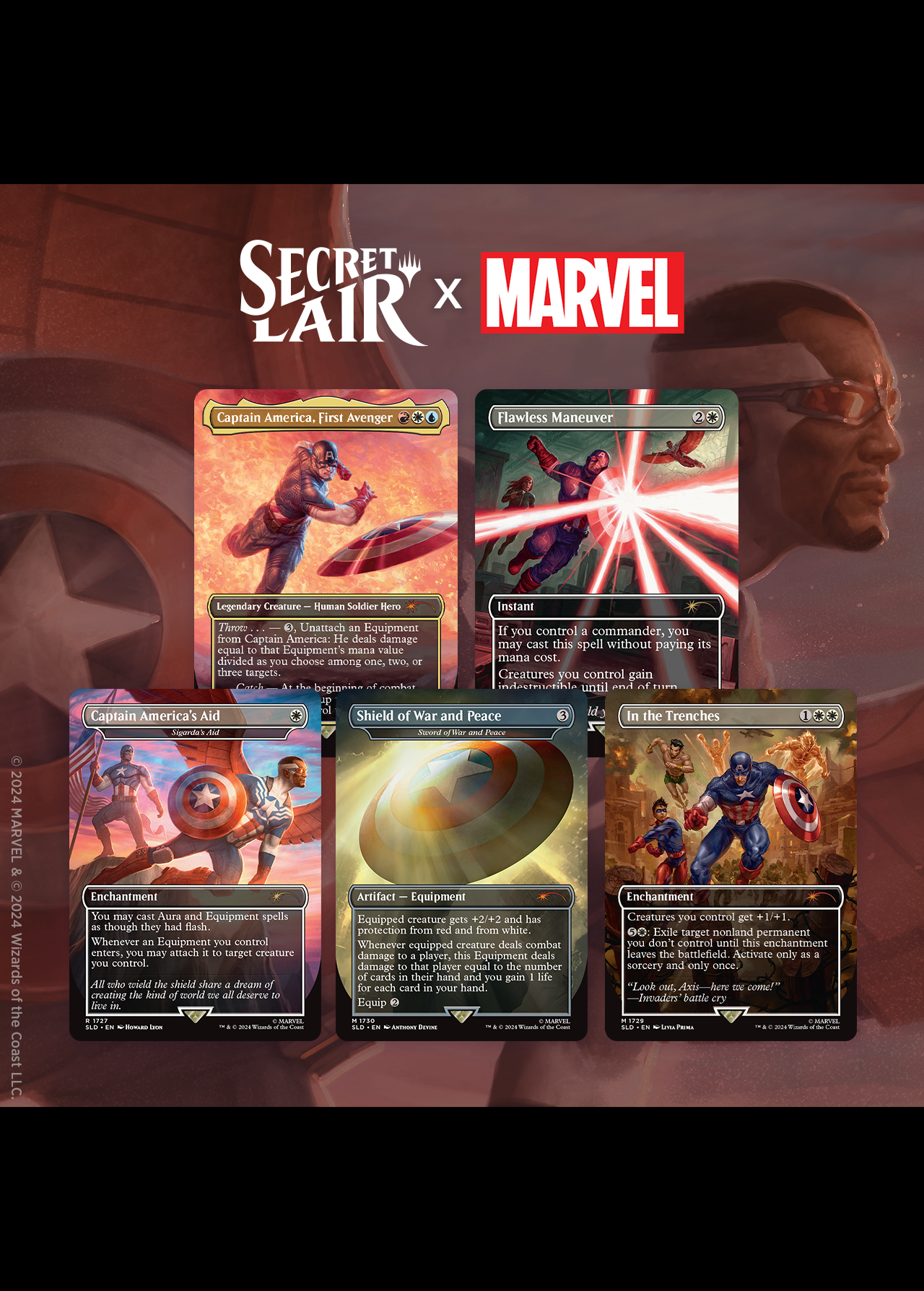 Secret Lair x Marvel's Captain America - シングルスター