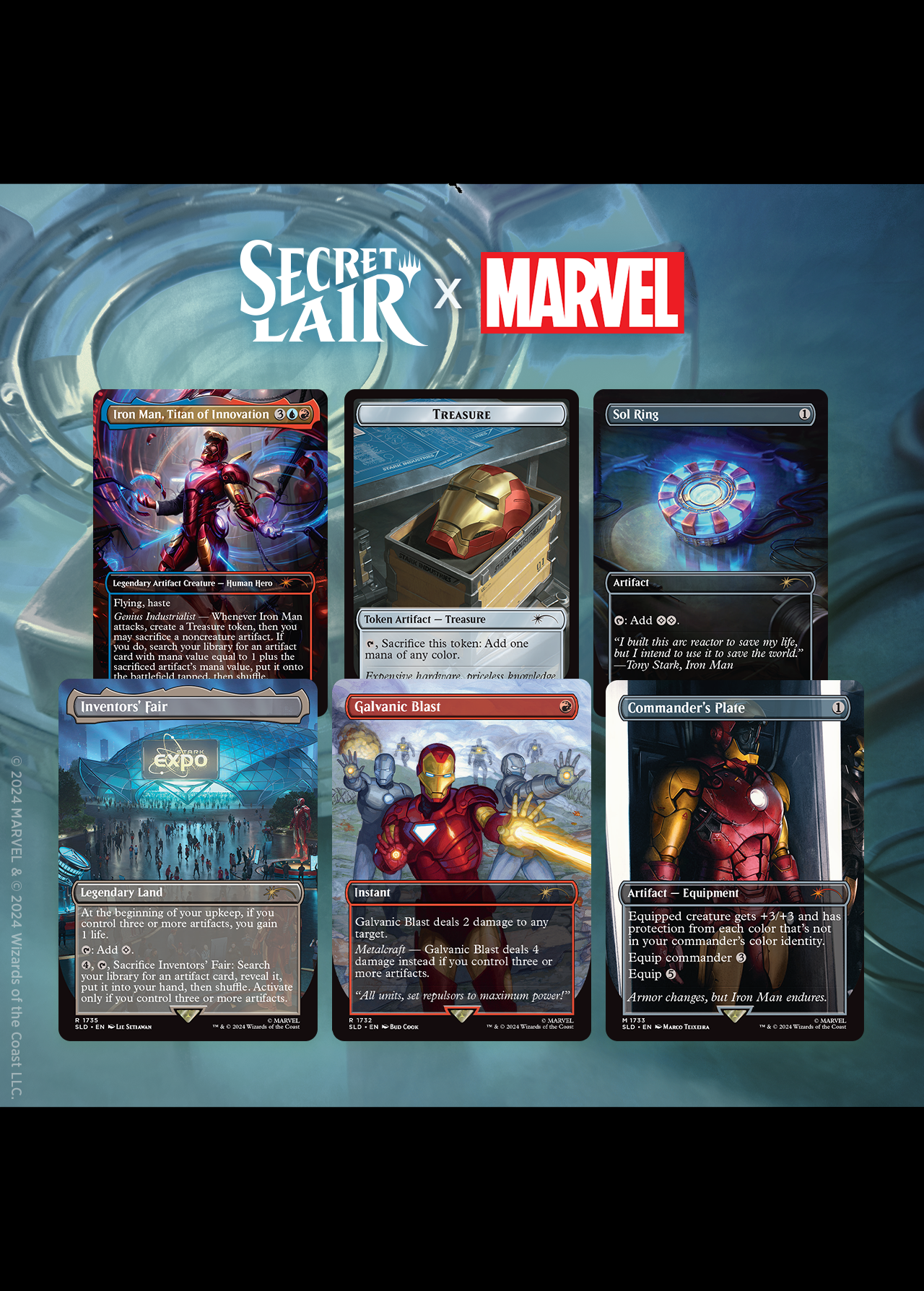 お歳暮・冬ギフト 特集2024 通販  x Lair Secret Marvel's シングルスター - Man Iron マジック：ザ・ギャザリング