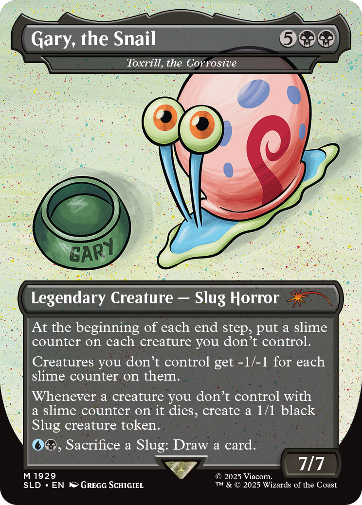 MTG【ボーダーレス】Gary, the Snail 英英英 MTG【ボーダーレス】Gary, the Snail 英英英 - メルカリ