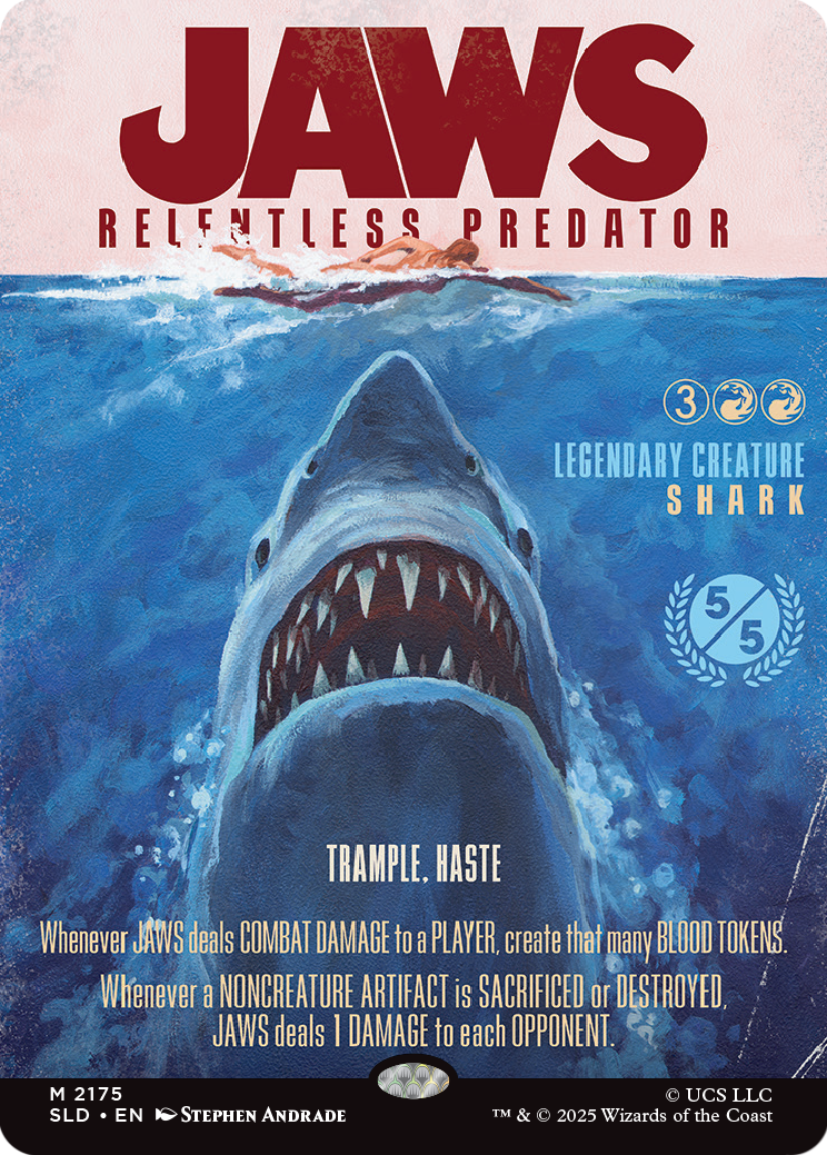 Jaws, Relentless Predator 【英語版】 [SLD-赤MR] - シングルスター