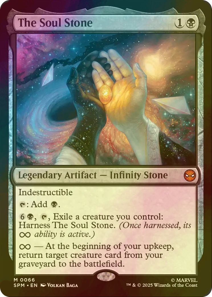 MTG 稀少 未開封 ソウル・ストーン プレリ FOIL FOIL] ソウル・ストーン/The Soul Stone (海外産ブースター版