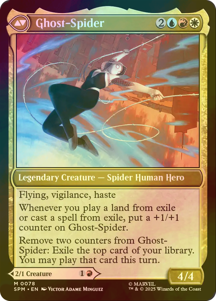 グウェン ステイシー foil×2 グウェン ステイシー foil×2 Marvel's Spider-Man Foil: Gwen Stacy