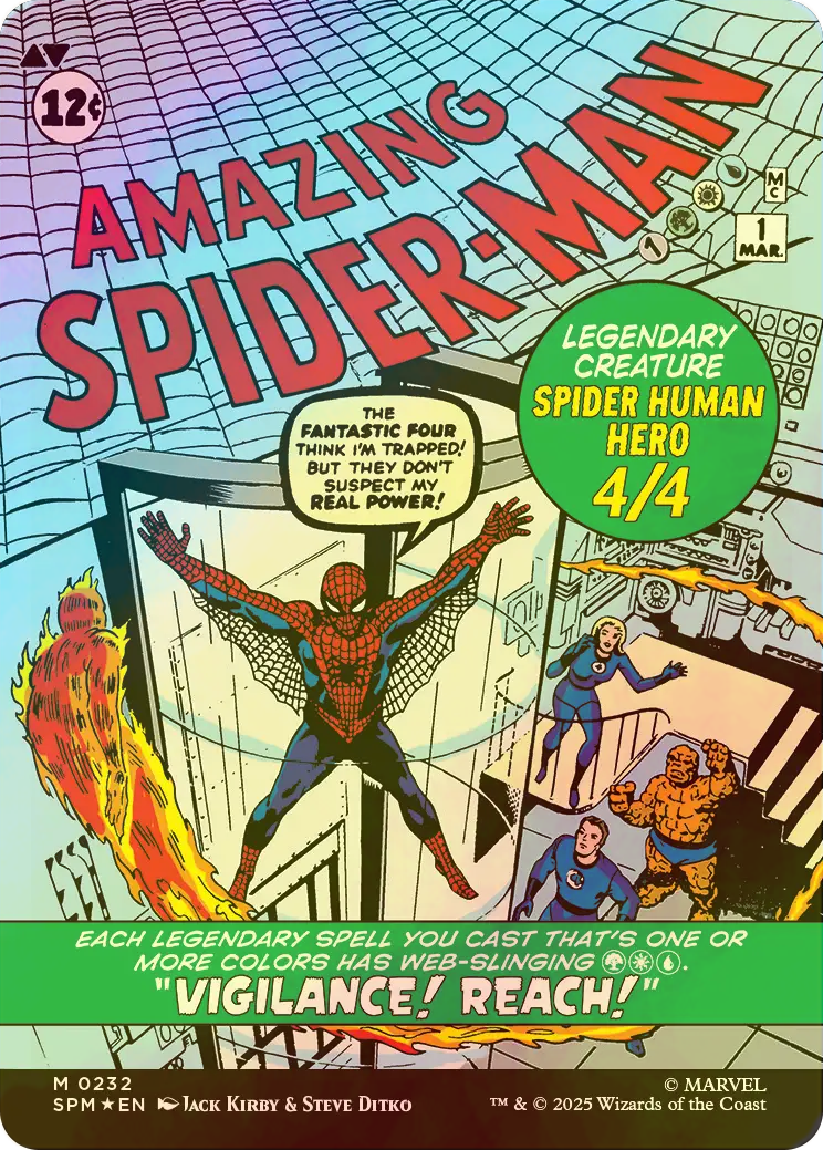 foil ピーター・パーカー FOIL] ピーター・パーカー/Peter Parker No.232 (全面アート版) 【英語