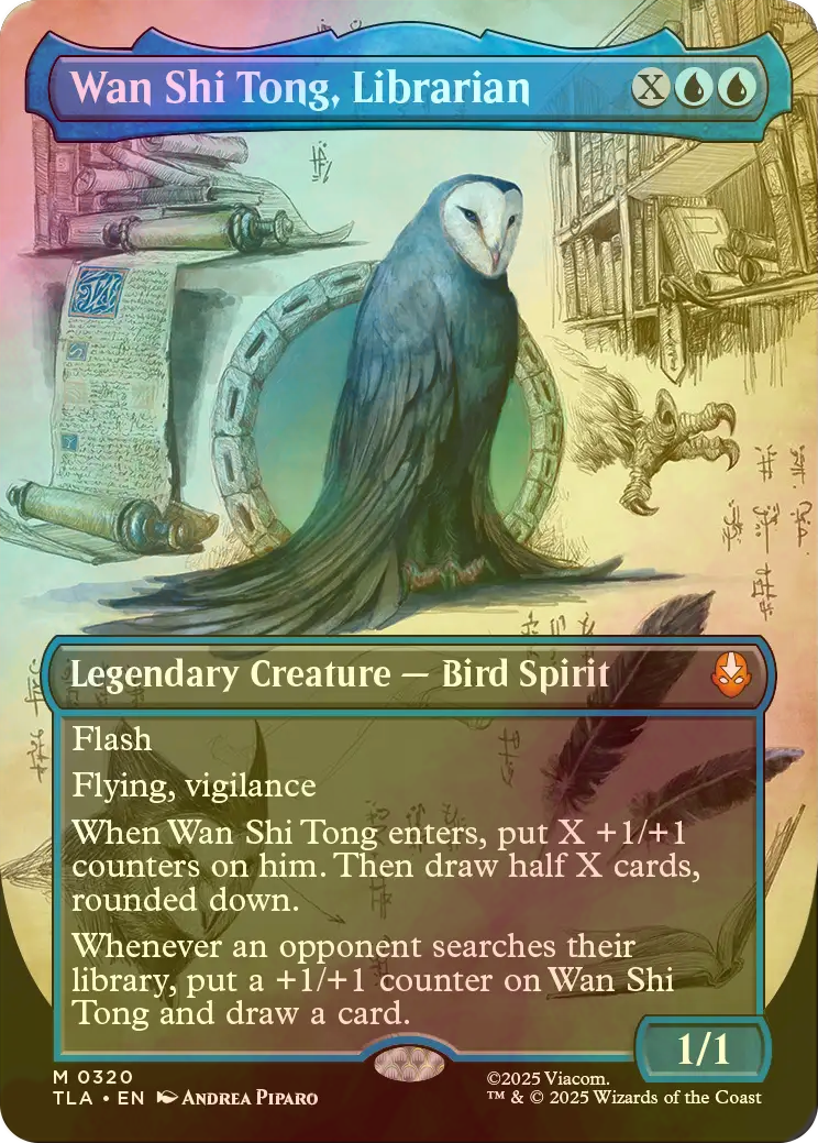 司書、ワン・シー・トン/Wan Shi Tong, Librarian foil FOIL] 司書、ワン・シー・トン/Wan Shi Tong, Librarian (全面アート版