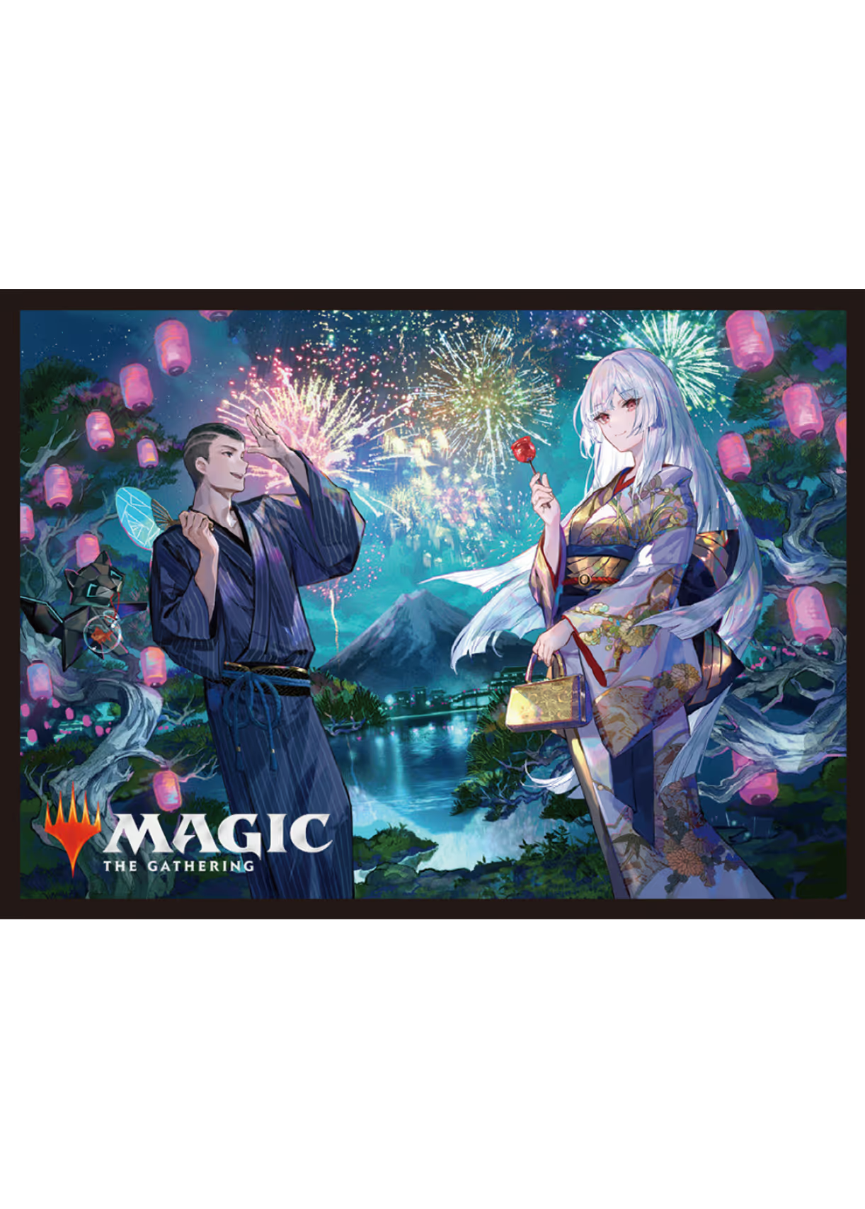 MTG 放浪皇 スリーブ 放浪皇の夏祭り】 特製カードスリーブ 20枚 - シングルスター